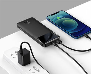 How many times can I recharge a cell phone with a power bank?