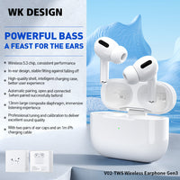 WeKome V02 TWS Wireless Earphone