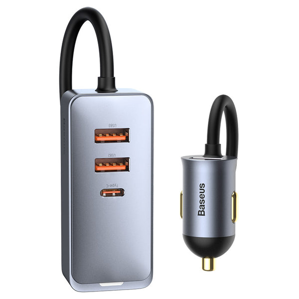 Baseus Share Together PPS Multi-port Car Charger 120W 3U+1C – hyselec